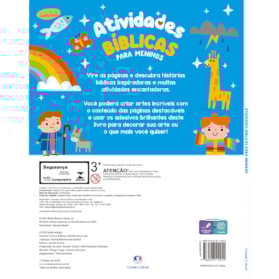 Segunda imagem do produto Atividades Bíblicas para Meninos | Ciranda Cultural