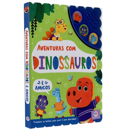 Aventuras com Dinossauros e Amigos | Livro Sonoro