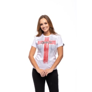 Baby Look Graça | Branca | Pecado Zero | GG