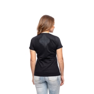 Segunda imagem do produto Baby Look Graça | Preta | Pecado Zero | GG