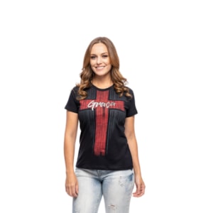 Baby Look Graça | Preta | Pecado Zero | GG