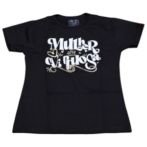 Baby Look Preta | Mulher Virtuosa | P