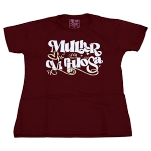 Baby Look Vermelha | Mulher Virtuosa | P