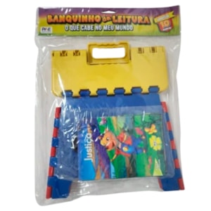 Segunda imagem do produto Banquinho da Leitura | O Que Cabe no Meu Mundo | 10 Livrinhos