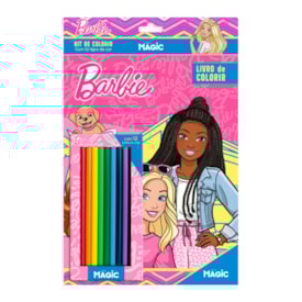 Barbie | Kit Lápis de Colorir