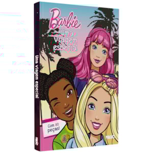 Barbie | Uma Viagem Especial  | Livro com 4 Quebra-cabeças
