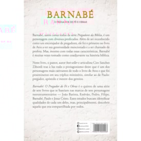 Segunda imagem do produto Barnabé: O Pregador de Fé e Obras | Ciro Sanches Zibordi