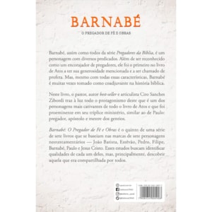 Segunda imagem do produto Barnabé: O Pregador de Fé e Obras | Ciro Sanches Zibordi