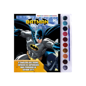Segunda imagem do produto Batman Livro para Pintar com Aquarela