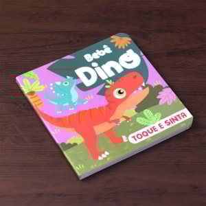 Segunda imagem do produto Bebê Dino | Toque e Sinta | 1 a 4 Anos