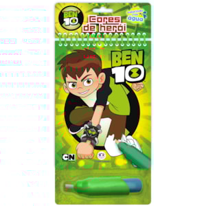 Ben 10 | Cores do herói | Colorindo com Água