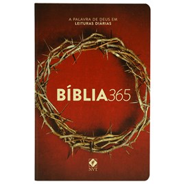 Bíblia 365 Coroa | NVT | Letra Normal | Capa Dura