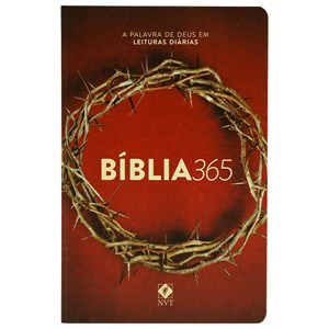 Bíblia 365 Coroa | NVT | Letra Normal | Capa Dura