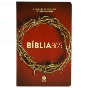 Bíblia 365 Coroa | NVT | Letra Normal | Capa Dura