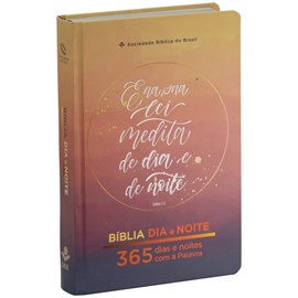 Bíblia 365 Dia e Noite | NAA | Letra Normal | Capa Dura Let