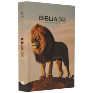 Bíblia 365 Leão | NVT | Letra Grande | Capa Dura