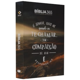 Bíblia 365 Responda-me | NVT | Letra Grande | Capa Dura
