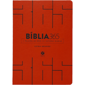 Segunda imagem do produto Bíblia 365 Vermelha | NVT | Letra Grande | Capa Dura