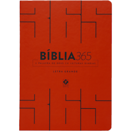 Bíblia 365 Vermelha | NVT | Letra Grande | Capa Dura