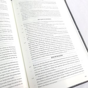 Bíblia A Mensagem | Capa Luxo Preta | Onetone