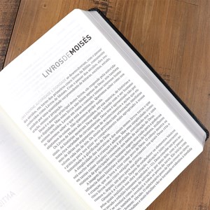 Bíblia A Mensagem |  Letra Gigante | Capa Luxo Preta