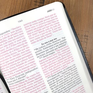 Bíblia A Mensagem |  Letra Gigante | Capa Luxo Preta