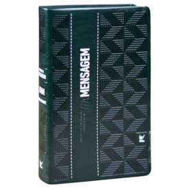 Bíblia A Mensagem | Letra Gigante | Capa Luxo Verde