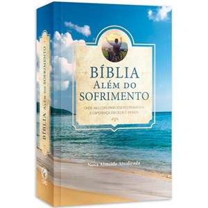 Bíblia Além do Sofrimento | NAA | Letra Normal | Ilustrada Céu e Mar
