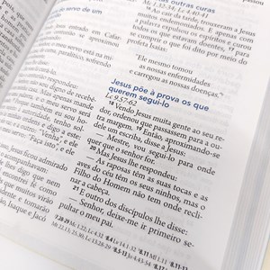 Bíblia Além do Sofrimento | NAA | Letra Normal | Ilustrada Céu e Mar