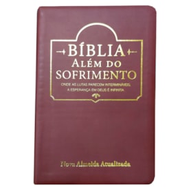 Bíblia Além do Sofrimento | NAA | Letra Normal | Vinho