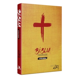 Bíblia Almeida Século 21 | A21 | Letra Média | Capa Dura | Cruz de Cristo