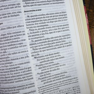 Bíblia Almeida Século 21 | A21 | Letra Média | Capa Dura | Feminina com Flores