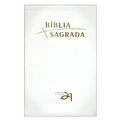 Bíblia Almeida Século 21 | A21 | Letra Normal | Recouro Branco  C/ Referências Cruzadas