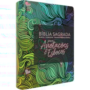 Segunda imagem do produto Bíblia Anotações e Esboços Multicores | NVT | Letra Grande | Capa Dura