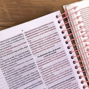 Bíblia Anote | ARC | Letra Grande | Capa Espiral Acalento