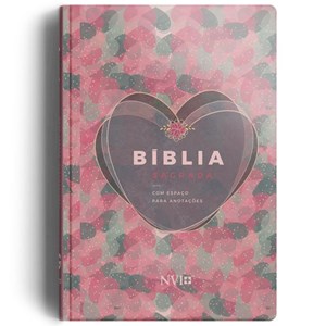 Bíblia Anote Coração | NVI | Letra Normal | Com Espaço Para Anotações Capa Soft-touch