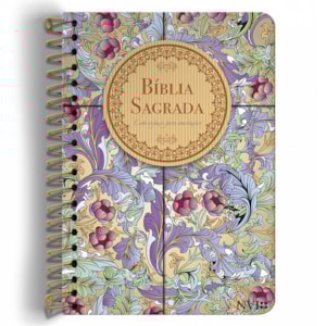 Bíblia Anote Espiral Calamo e Canela | NVI | Letra Normal | Capa Dura