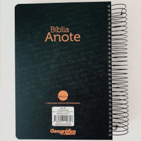 Segunda imagem do produto Bíblia Anote Espiral Leão Sereno | NVI | Letra Normal | Com Espaço Para Anotações