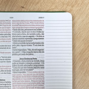 Bíblia Anote Espiral Pluma leve | NVI | Letra Grande | Com Espaço Para Anotações