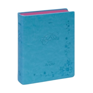 Bíblia Anote | NVI | Letra Normal | Capa Luxo Azul