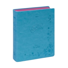 Bíblia Anote | NVI | Letra Normal | Capa Luxo Azul