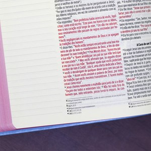 Bíblia Anote | NVI | Letra Normal | Capa Luxo Azul