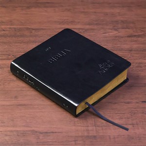 Bíblia Anote | NVI | Letra Normal | Capa Luxo Preta