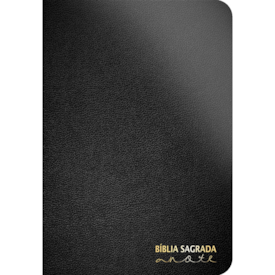 Bíblia Anote Preta | NVI | Letra Grande | Com Espaço Para Anotações