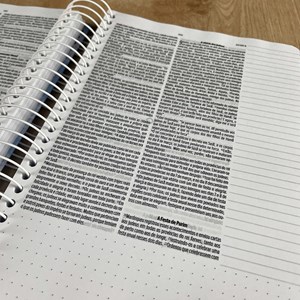 Bíblia Anote Slim | NVT | Capa Espiral Chocolate