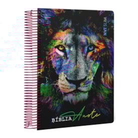 Bíblia Anote Slim | NVT | Capa Espiral Leão color
