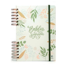 Bíblia Anote Slim | NVT | Capa Espiral Meu Repouso