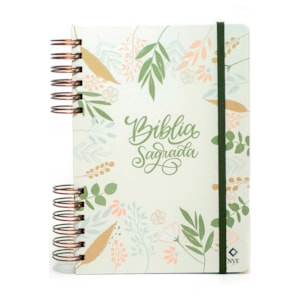 Bíblia Anote Slim | NVT | Capa Espiral Meu Repouso