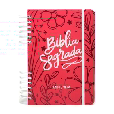 Bíblia Anote Slim | NVT | Capa Espiral  Meu Tudo