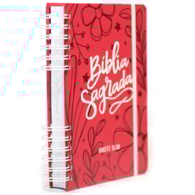 Segunda imagem do produto Bíblia Anote Slim | NVT | Capa Espiral  Meu Tudo